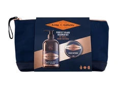 Gillette King C. Perfect Beard Regimen Kit 350ml Vyrams Beard Wash kaina