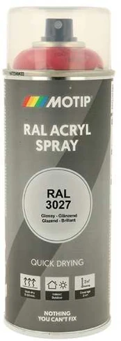 Motip Ral 3027 high gloss raspberry red