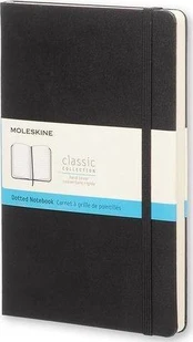 Moleskine Notes Classic 13x21 kietas juodi taškai