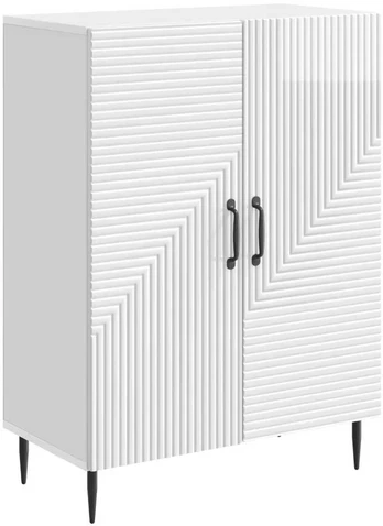 Kabalas Itin blizgi balta 66 x 34,5 x 89,5 cm Apdirbta mediena