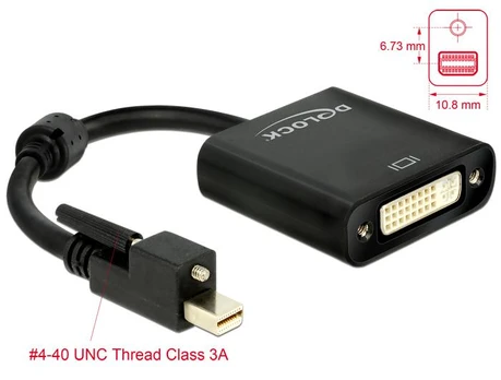 Adapteris AV Delock mini DP -> DVI (62639)
