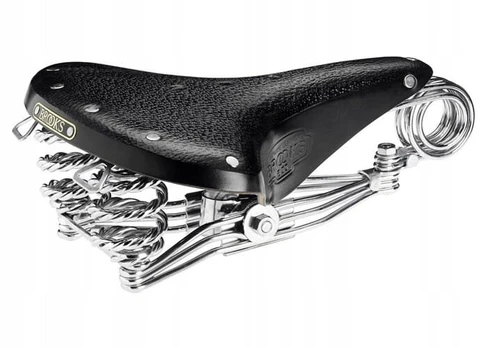 Brooks B33 juodas dviračio balnelis