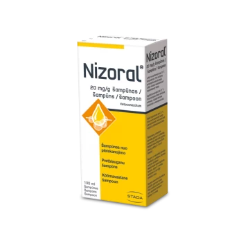 NIZORAL 20 mg/ml šampūnas 100 ml