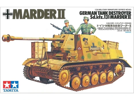 Tamiya Model plastikowy German Tank Destroyer Marder II 1/35