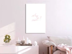 Artgeist Paveikslas - Why Not? (1 Part) Vertical kaina