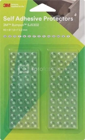 3M COMMAND BUMPON ELASTIC MINIPACK 80 PCS