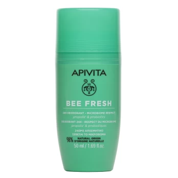 APIVITA BEE FRESH dezodorantas, rutulinis, 50ml