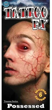 Morris Costumes Possesed Trauma Tattoo