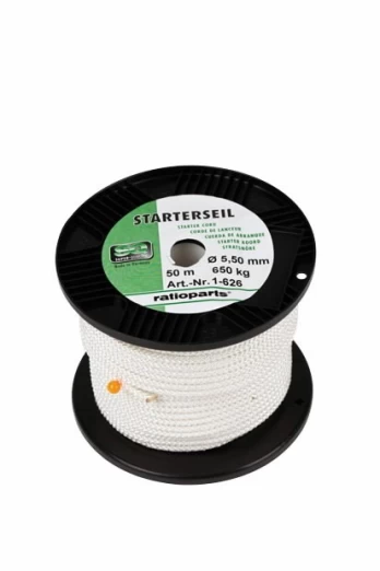 Starterio virvė 3,6mm x 100m, Ratioparts