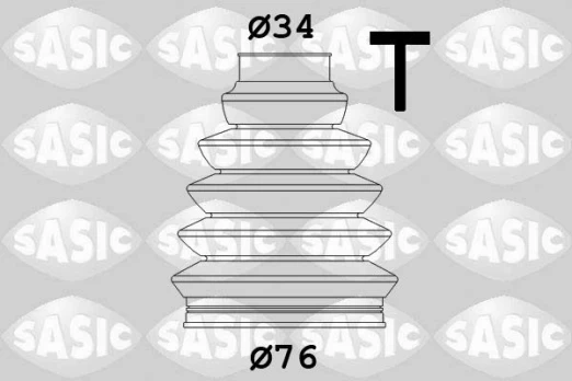 SASIC SAS2933203 CV boot kit