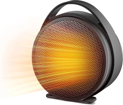 Elektrinis šildytuvas, 1000W, 2 režimai, termostatas, apsauga