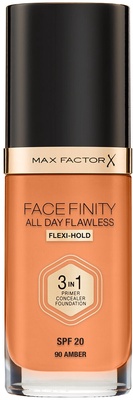 Tonuojantis kremas Max Factor Facefinity Amber, 30 ml