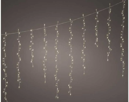 Lumineo Icicle twinkle koristevalosarja ulkokäyttöön, 3,75 metriä