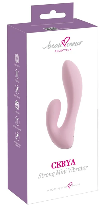 Beau coeur Cerya Strong Mini V vibratorius kiškutis
