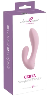 Beau coeur Cerya Strong Mini V vibratorius kiškutis kaina