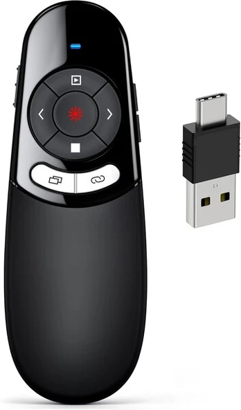 Begeden ‎PR105 USB C pristatymo nuotolinio valdymo pultas