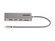 Šakotuvas StarTech USB-C MULTIMONITOR ADAPTER HDMI/DP TRIPLE/DOUBLE DISPLAY DOCK