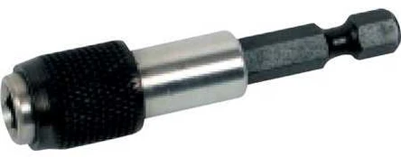 Wareco TECOS Quick-lock bitsholdermed magnet og låsering1/4"x60 mm