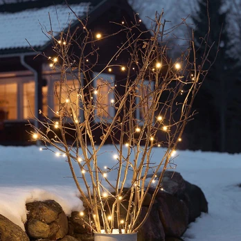 LED pasakų žibintai Martin Twilight sensor 20-flg.