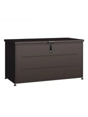 Sodo daiktadėžė MIKKO 460L, metalinė, Tamsiai ruda