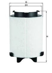 Oro filtras MAHLE LX 1566/1 kaina