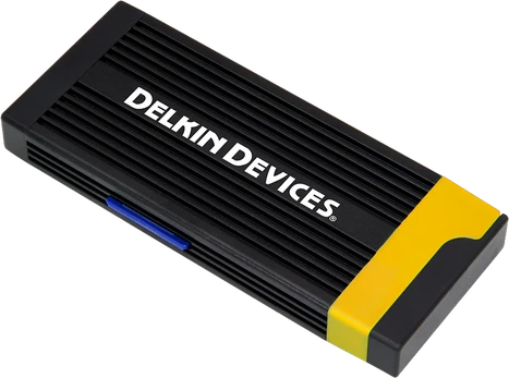 Delkin Cardreader CFexpress Type A & SD (Type C to C & Type C to A Cables)