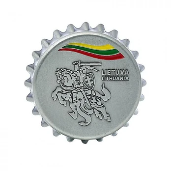 Magnetas - atidarytuvas "Lietuva su vyčiu"