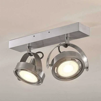 Munin LED prožektorius, reguliuojamas, aliuminis, 2 lempų
