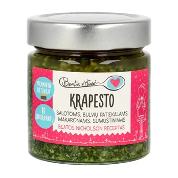 Krapų pesto padažas