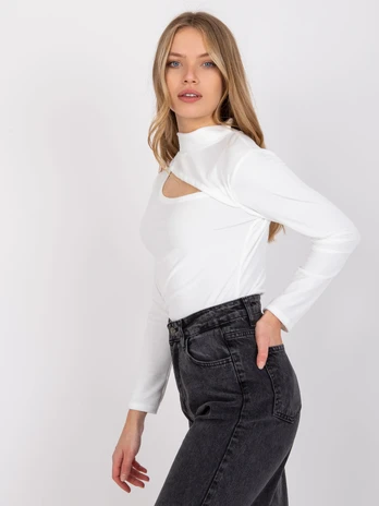 Italy Moda Moteriška balta laisvalaikio palaidinė
