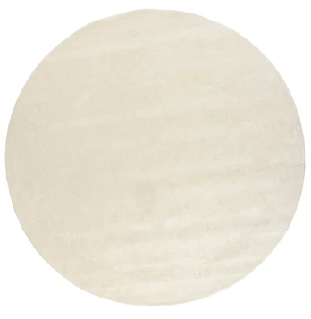 Apvalus kilimas Rio Ivory, 200 cm