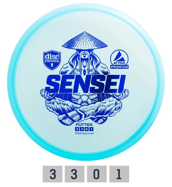 Diskgolfo diskas DISCMANIA Putter SENSEI Active Premium