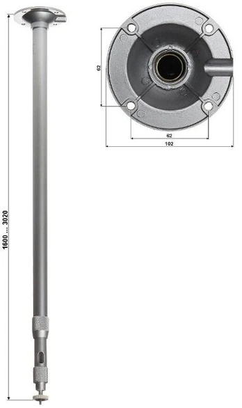 Array Masyvas TELESKOPINIS LUBINIS KAMEROS LAIKIKLIS BR-150X300