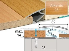 Profilis Effector A69 sujungimo | alksnis 90 cm