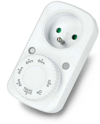 Analoginis laiko programatorius 230V 3600W su sutemų jutikliu - DPM DT16
