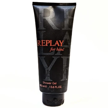 Replay For Him dušo želė vyrams 400 ml