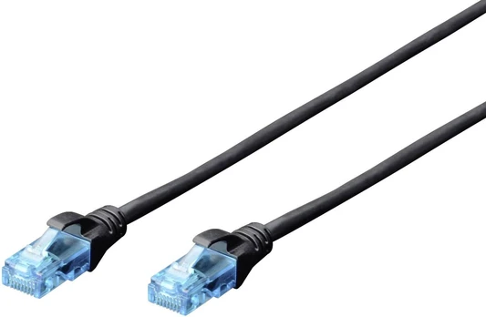 DIGITUS CAT 5e U-UTP patch cable PVC AWG | DK-1512-100/BL