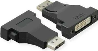 Vertė VALUE Adapterio kabelis DisplayPort – DVI, DP kištukas – DVI įdėklas