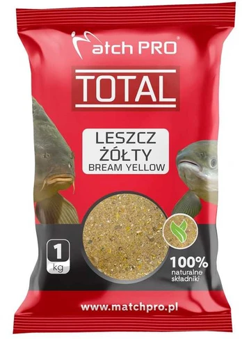 Jaukas Match Pro Total 1kg - Bream Geltona