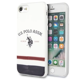 Dėklas Us Polo Ushci8Pcstrb Iphone 7/8/Se 2020 baltas Tricolor Pattern Collection