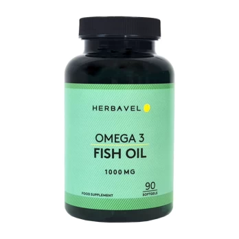 Omega 3 1000 mg, 90 kapsulių