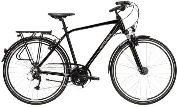 Dviratis turistinis Kross Trans 4.0, 28 ", L rėmas, sidabro sp.