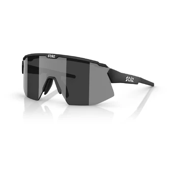 BLIZ Breeze Small akiniai | Matte Black - Smoke Silver Mirror