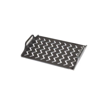 GrillSymbol ZigZag Solid barbekiu grotelės BBQ 50x33cm