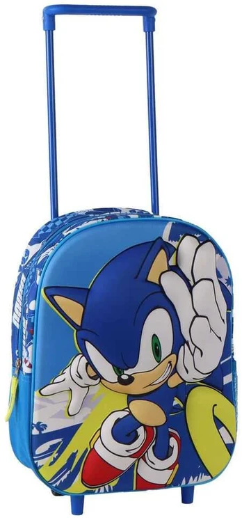 Kelioninis CERDÁ Sonic the Hedgehog 3D trolley 30cm