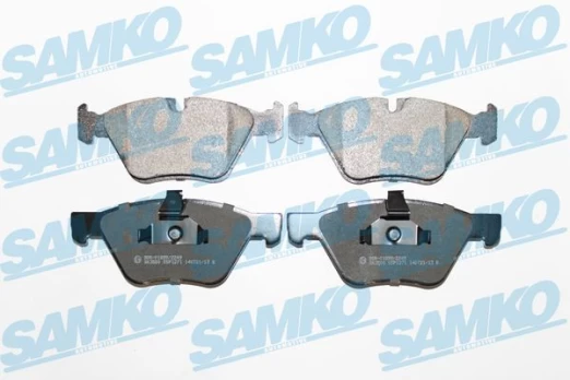 Stabdžių trinkelių rinkinys, diskinis stabdys SAMKO 5SP1271