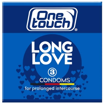 Prezervatyvai ONE TOUCH LONG LOVE, 3 vnt.