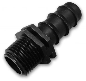 Jungtis su 1/2" išor.sr. / 16mm žarnai Bradas