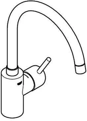GROHE 32661003, Bathroom sink