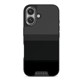 Monotone - iPhone 16 Plus Case, Elite Dark (MagSafe) / Silver